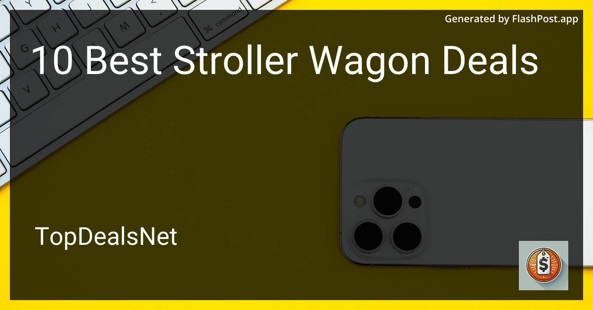 10 Best Stroller Wagon Deals in 2025 image