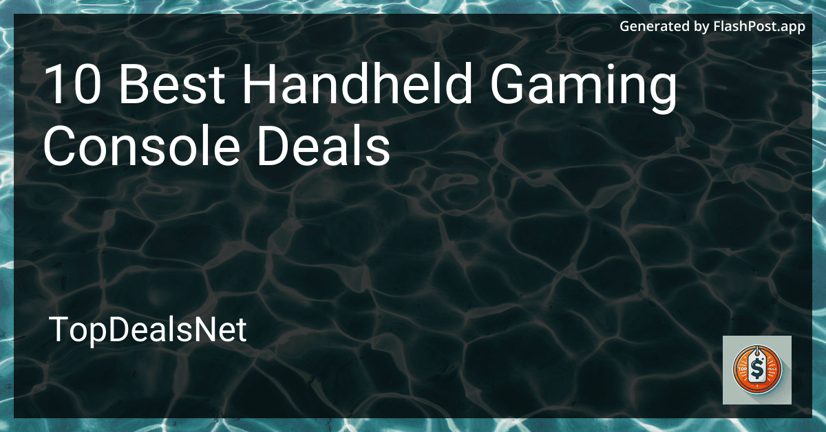 10 Best Handheld Gaming Console Deals in 2025 image