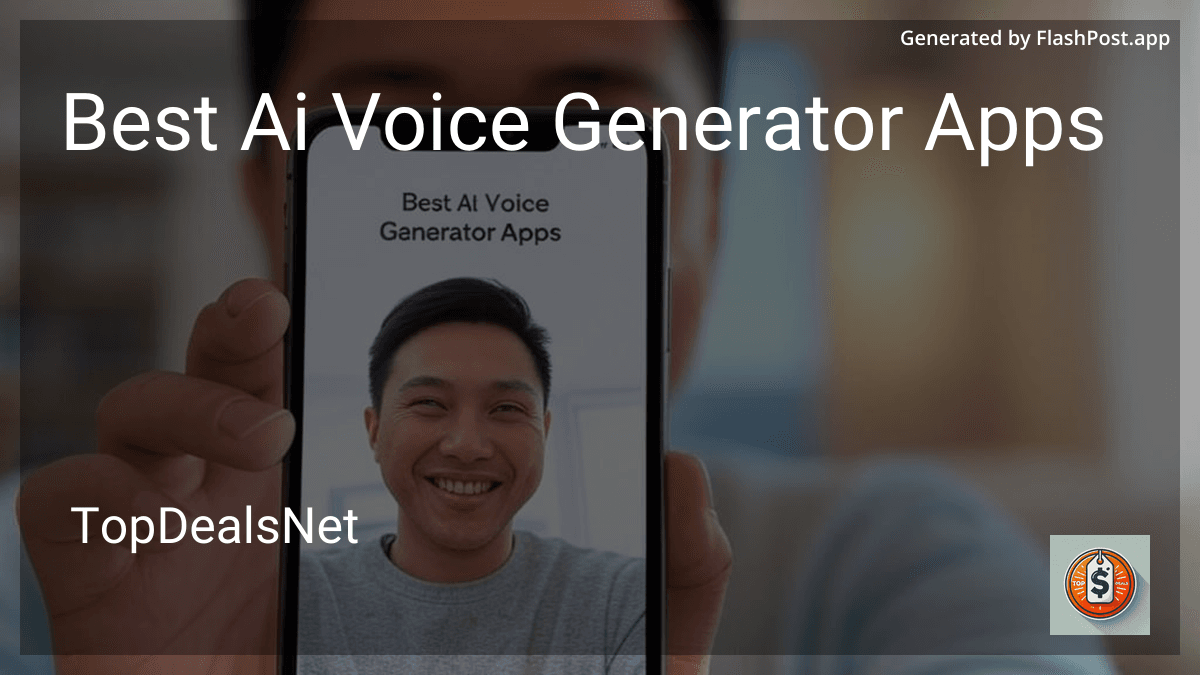 5 Best AI Voice Generator Apps in 2026