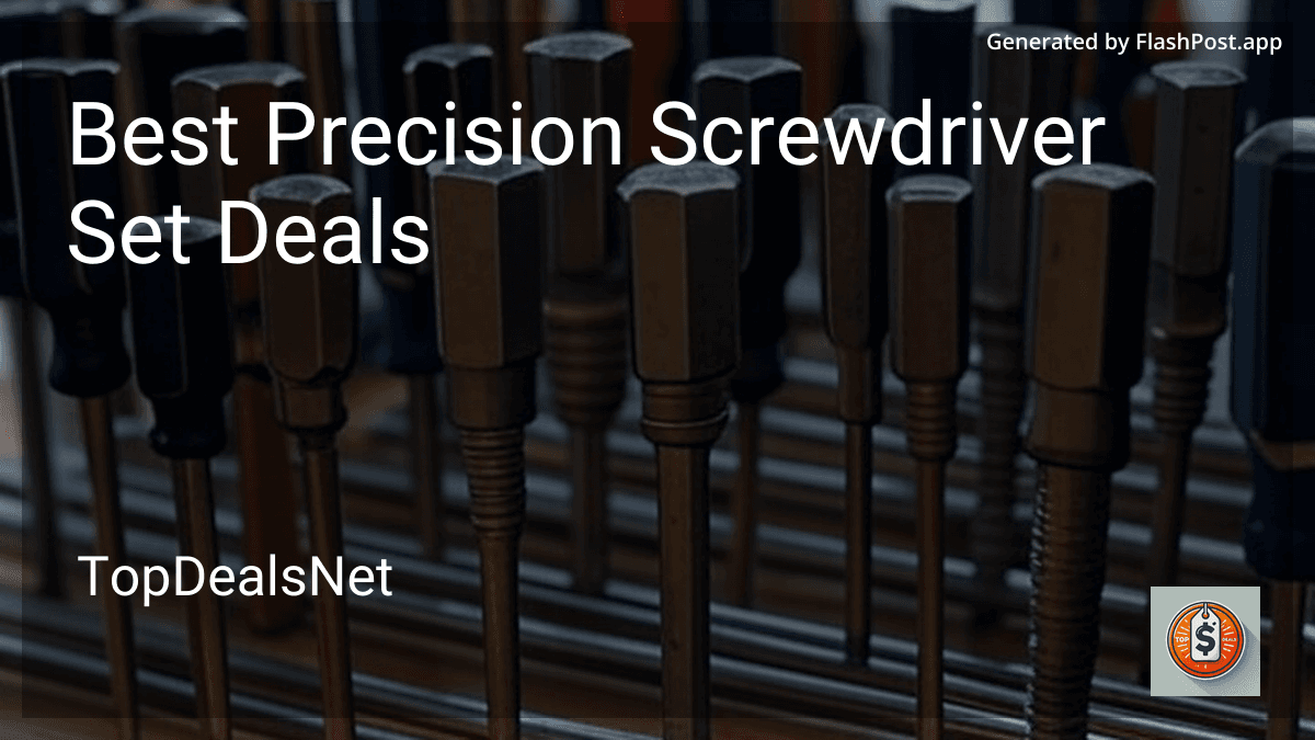 9 Best Precision Screwdriver Set Deals in 2026