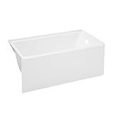 Voltaire 54" X 30" Right-Hand Drain Alcove Bathtub with Apron