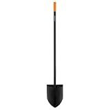 Fiskars 57" Garden Digging Shovel, Heavy Duty Steel Tool, Straight Handle