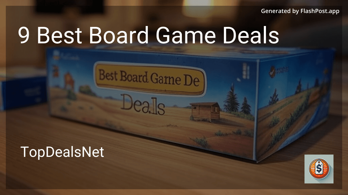 9 Best Board Game Deals in 2025 image