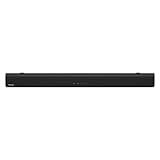 Hisense HS205G 2.0Ch Sound Bar, 120W, DTS Virtual: X, Dolby Audio, HDMI/ARC/Optical/USB, Bluetooth, Roku TV Ready, Black (HS205G, 2024 Model)