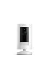 Ring Outdoor Cam (Stick Up Cam), Weather-Resistant Home or Business HD Security Camera, Live View, Color Night Vision, Two-Way Talk, Motion Alerts, Works with Alexa, White