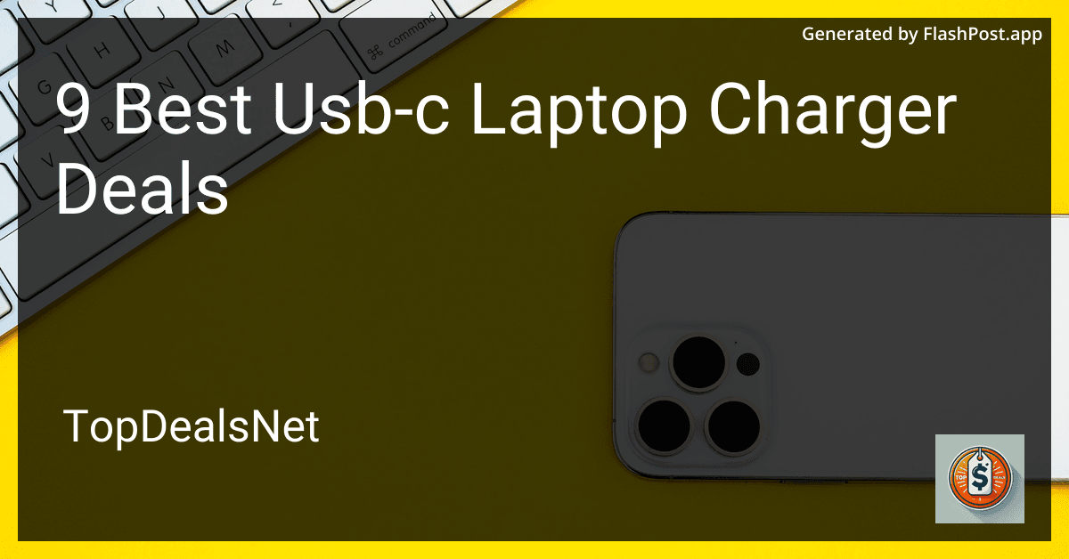 9 Best USB-C Laptop Charger Deals in 2025 image
