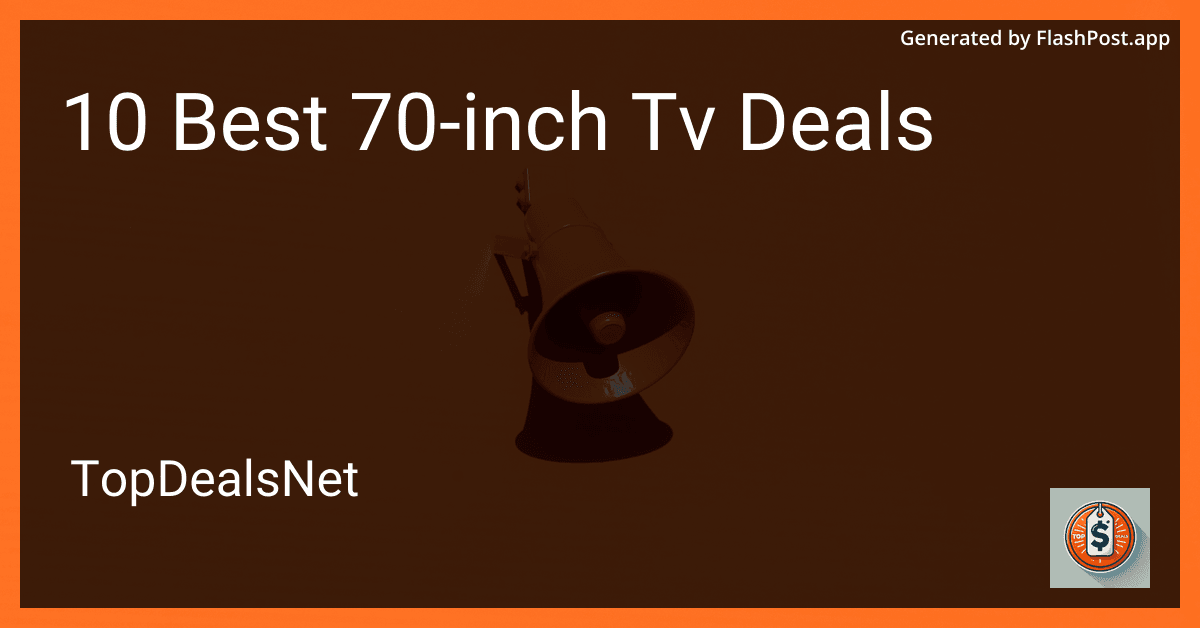 10 Best 70-inch TV Deals in 2025 preview