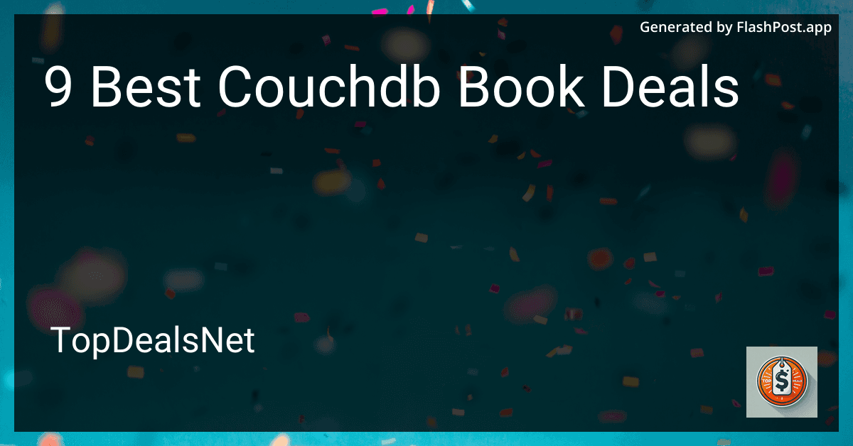 9 Best Couchdb Book Deals in 2025 image