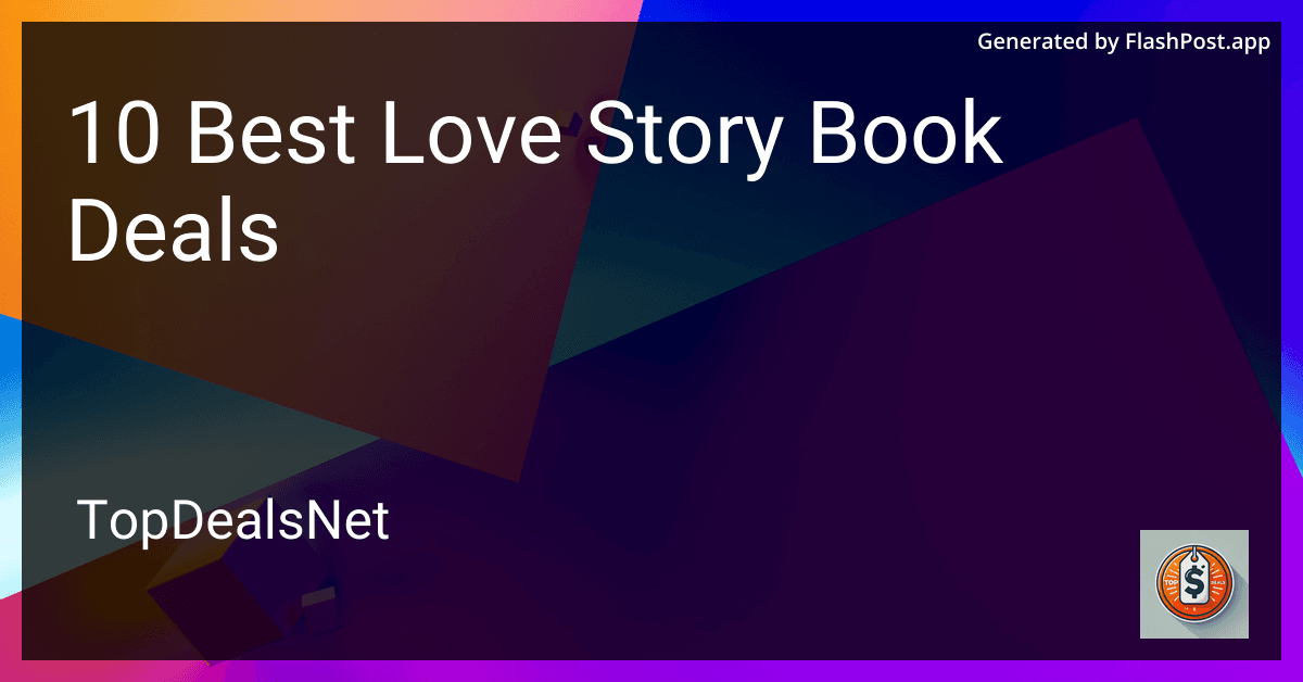 10 Best Love Story Book Deals in 2025 image
