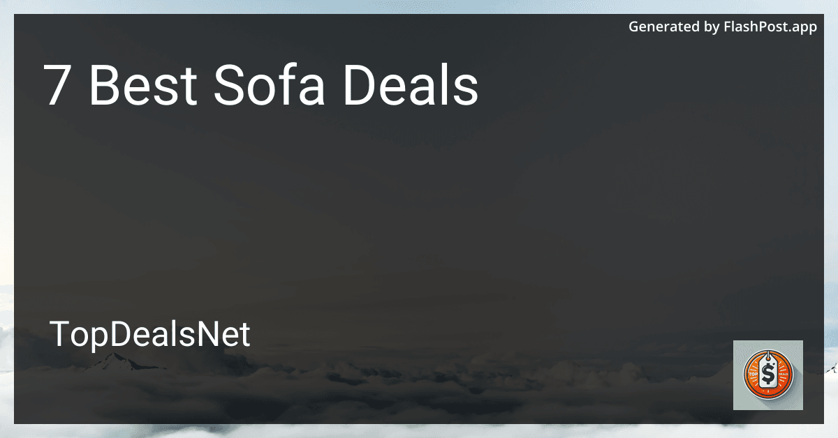 7 Best Sofa Deals in 2025 preview