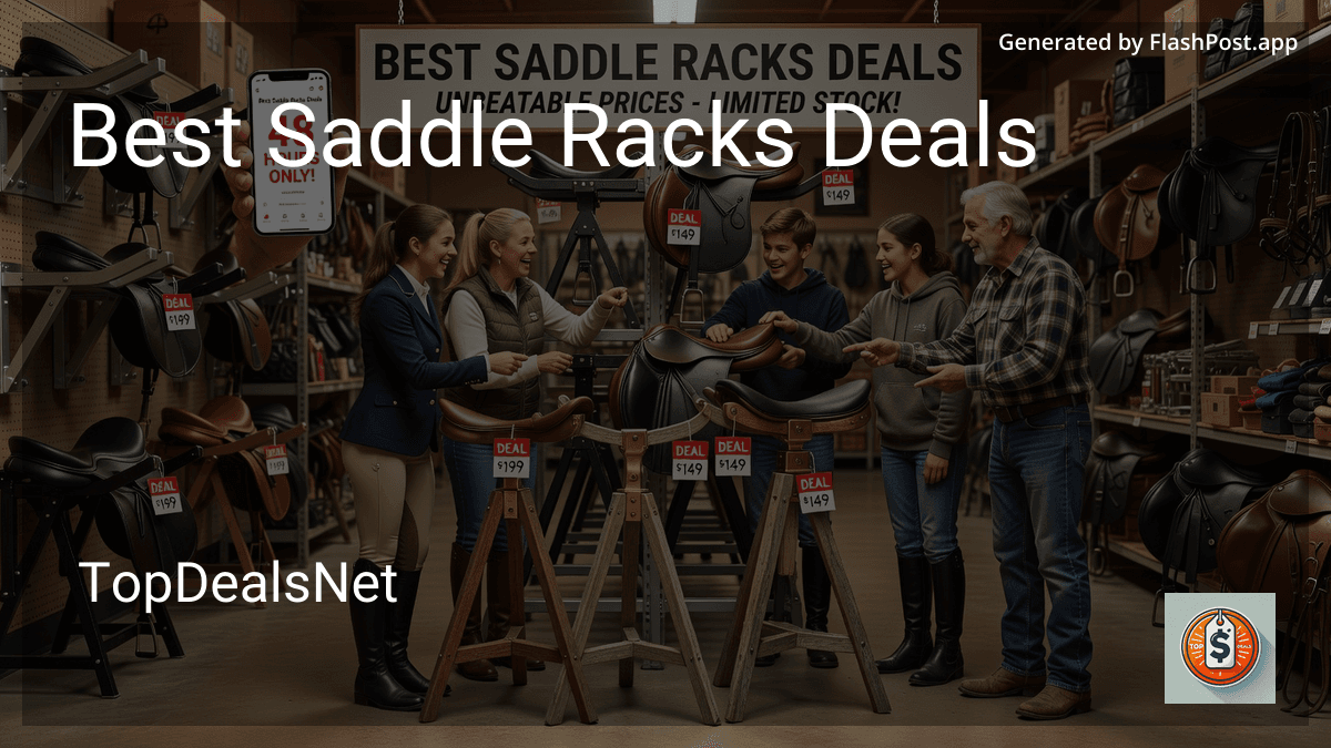 Deal Rack 6 Best Saddle Racks Deals in 2026