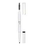 e.l.f. Instant Lift Brow Pencil, Dual-Sided, Precise, Fine Tip, Shapes, Defines, Fills Brows, Contours, Combs, Tames, 0.006 Oz, Deep Brown, 1 Count
