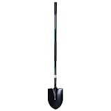 VNIMTI Heavy Duty Gardening Shovel, 56 Inch Round Blade with Fiberglass Handle (Green)