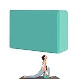 MBHKRRS 9"x6"x3" Yoga Blocks, Soft Non-Slip Surface Premium Foam Blocks, Supportive, Lightweight, Odor Resistant, Yoga Accessories for Pilates Meditation General Fitness Stretching Toning (Fruit Orchid-1 Pack)