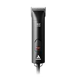 Andis 24675 UltraEdge 2-Speed Detachable Blade Pet/Dog Clipper – Runs Cool & Quiet, Designed with Two-Speed Rotary Motor & Shatter-Proof Housing - For All Coats & Breeds - 120 Volts, Black