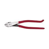 Klein Tools D248-9ST Diagonal Cutting Pliers, Made in USA, Ironworker's Diagonal Cutters with High Leverage Design, Works as Rebar Cutter and Rebar Bender, 9-Inch