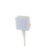 Akamatis Human Presence & Light Sensor Litos v3, mmWave Smart Motion Sensor, 2.4 GHz Wi-Fi, Adjustable Sensitivity, Requires Home Assistant (White, 1 Pack)
