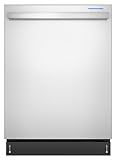 Sharp SDW6736MS 24-inch Stainless Steel Dishwasher, Third Rack, Library Quiet 47 dB, Power Wash Sprayer
