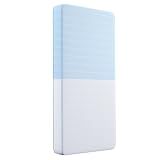 TeQsli Crib Mattress, Dual Sided Memory Foam Toddler Mattress, Firm Suport
