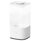 ROSEKM Humidifiers for Bedroom, Top Fill 2.5L Cool Mist Humidifiers for Large Room, Easy to Fill & Clean, 30H Runtime, 28dB Quiet Air Humidifier for Plants, Baby Nursery, Indoor with Night Light