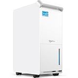 4,500 Sq.Ft Most Efficient Energy Star 2024 Dehumidifier,Vellgoo 52 Pint/Day Dehumidifier for Basement with Drain Hose, Smart Humidity Control, for Home, Bedroom, Bathroom, Garage