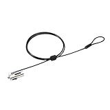 Kensington Combination Laptop Lock for Nano Size Security Slot, Resettable 4-Digit Combination Lock (K60214WW)