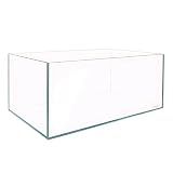 Allcolor Artisan Grade Ultra Clear Rimless Aquarium Tank (34Gal)
