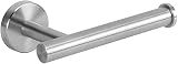 NearMoon Bathroom Toilet Paper Holder, Premium SUS304 Stainless Steel Rustproof Wall Mounted Toilet Roll Holder for Bathroom, Kitchen (1 Pack, Brushed Nickel)