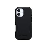 OtterBox iPhone 16 Commuter Series Case - Black, Thin & Protective iPhone Case, Dual-Layer, Impact Absorbing iPhone Case