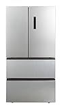 Hamilton Beach HBFR1504 Full Size Counter Depth Refrigerator with Two Freezer Drawers, 17.9 cu ft, Stainless