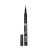 L'Oreal Paris Cosmetics Infallible Grip Precision Felt Eyeliner, Smudge Resistant, Long Lasting Waterproof Eyeliner, Black, Black, 0.03 fl oz