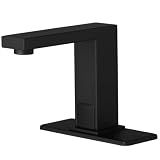 Bathfinesse Automatic Touchless Bathroom Faucet,Hands-Free Faucet