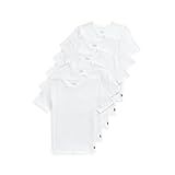 Polo Ralph Lauren Boys' Multi-Pack Short Sleeve Undershirt, White 5-Pack