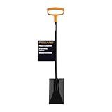Fiskars 47" Spade Garden Shovel, Steel Flat Spade with Ergonomic D-Handle, Sharp Blade Square Shovel for Lawn Edging, Digging, Heavy Duty Yard Tool, Easy Cuts in Grass and Turf