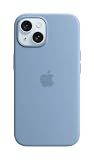 Apple iPhone 15 Silicone Case with MagSafe - Winter Blue