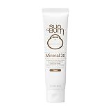 Sun Bum Mineral SPF 30 Tinted Face Sunscreen - Matte Primer - Broad Spectrum Moisturizing Sunscreen with Vitamin E - Hawaii 104 Act Compliant (Without Octinoxate & Oxybenzone) - Travel Size 1.7 oz