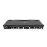 MikroTik RouterBOARD 4011iGS+RM 10x1000-T, 1xSFP+, RouterOS, RB4011IGS+RM (10x1000-T, 1xSFP+, RouterOS L5, Desktop Case w. Rackmount Kit)