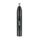 ConairMAN Ear and Nose Hair Trimmer for Men, Cordless, 360° Bevel Blade