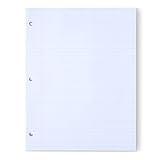 Amazon Basics Loose Leaf Paper, College Ruled, 150 Sheets, 11" x 8.5", 1 pack, White