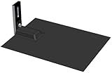 Black L-Foot with Flashing for Solar Panel PV Module Mounting Racking Installation