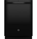 GE 24 in. Built-in Tall Tub Top Control Black Dishwasher w/Sanitize, Dry Boost, 52 dBA GDT550PGRBB