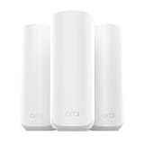 NETGEAR Orbi 370 Series WiFi 7 Mesh System, Up to 6,000 sq ft., 3 Pack