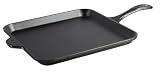 Lodge Seasoned Cast Iron Square Griddle - 11 Inches - Durable Pan - Cast Iron Cookware for Pancakes, Eggs, Bacon & Grilling Favorites