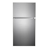Kenmore 33 in. 20.4 cu. ft Capacity Refrigerator/Freezer with Full-Width Adjustable Glass Shelving, Humidity Control Crispers, Ice Maker, ENERGY STAR Certified, Fingerprint Resistant Stainless Steel