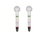 LABO Floating Aquarium Thermometer – Glass, Mercury-Free Fish Tank Thermometer, Safe Thermometer for Fish Tank, Ideal for Freshwater and Saltwater Aquariums