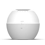 DINZAN 2 In 1 Humidifier Dehumidifier Combo Small Dehumidifer for Bedroom With Drain Hose Humidifer Home Air Purifier RV Bathroom Auto Adjustment Timer Setting 101.45oz Water Tank 7 Color LED Lights