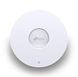 TP-Link EAP650 Ultra-Slim Wireless Access Point | Omada True WiFi 6 AX3000 | DC Adapter Included | Mesh, Seamless Roaming, WPA3, MU-MIMO | Remote & App Control | PoE+ Powered | Multi Control Options