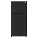 Kenmore 30" Top Mount Refrigerator with Freezer - Adjustable Shelving, Humidity-Controlled Crispers, LED Lighting, ENERGY STAR Certified, Garage Ready, 18.1 cu. ft. Capacity - Black