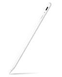 Metapen Pencil A8 for Apple iPad 2018-2025, (2X Faster Charge), Tilt Sensitivity, Pixel Precision, Stylus Pen for iPad 11/10/9/8/7/6th Gen, Pro 12.9/11/13-inch M4, Air 3/4/5/M2/M3, Mini 5/6th, White