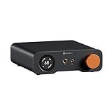 Fosi Audio ZH3 DAC Headphone Amp, Fully Balanced Preamp with AKM4493SEQ XMOS XU316 PCM 768kHz for Amplifiers, USB/Optical/COAX/RCA/12V Trigger Input, XLR/RCA/4.4mm/6.35mm Output with Remote